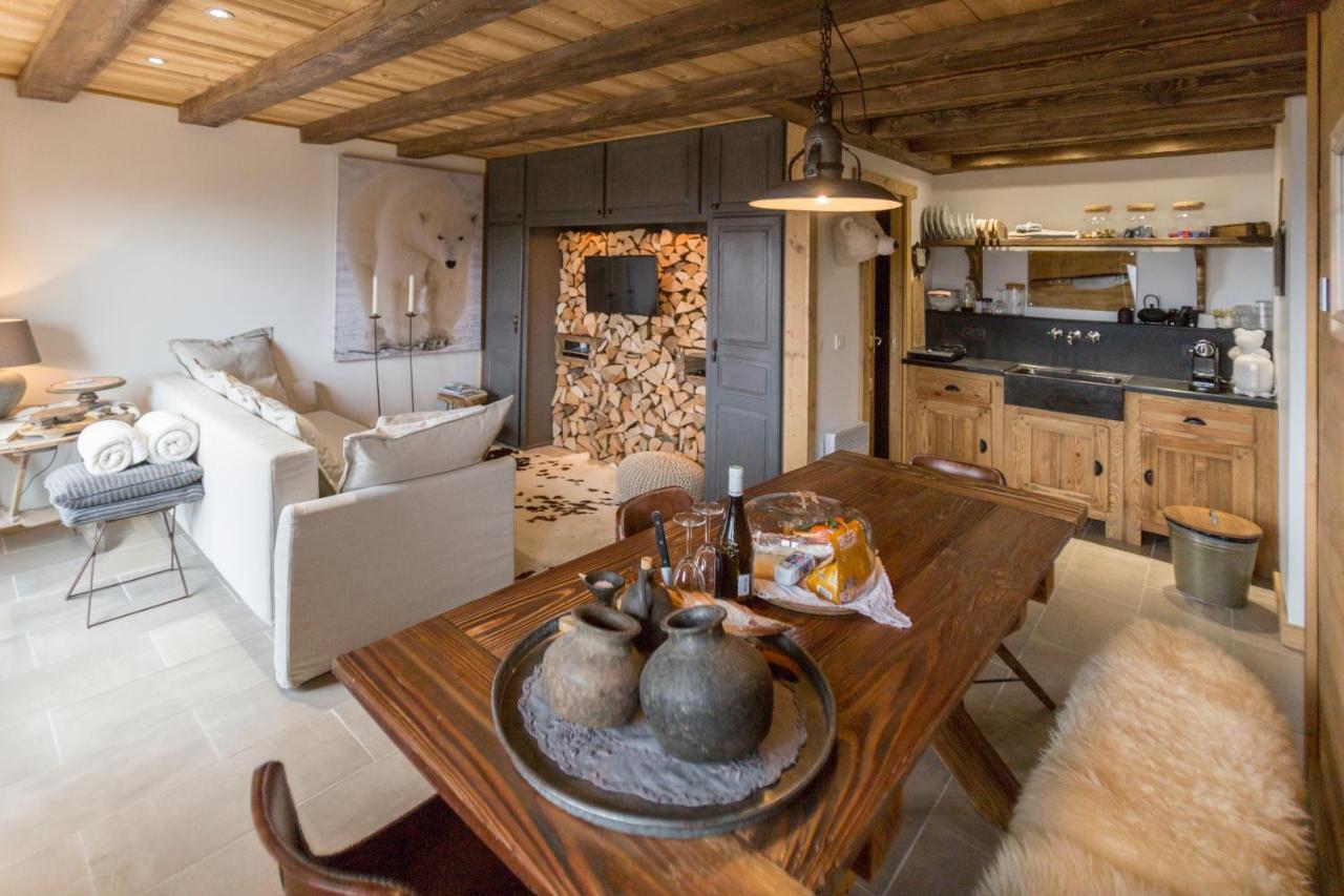 L'Ours Blanc Lodge Le Biot Luaran gambar