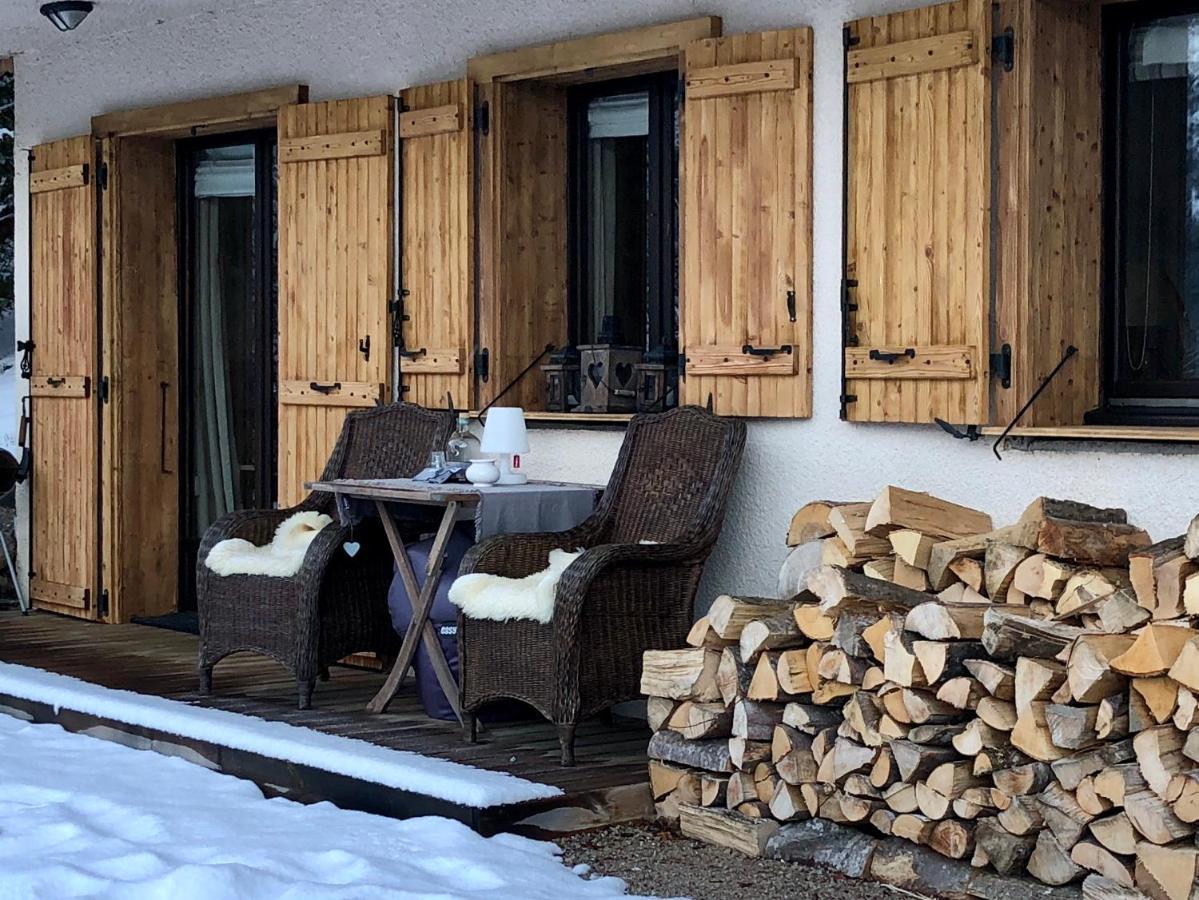 L'Ours Blanc Lodge Le Biot Luaran gambar