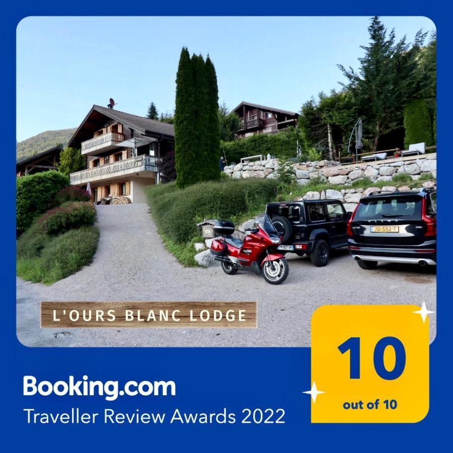 L'Ours Blanc Lodge Le Biot Luaran gambar