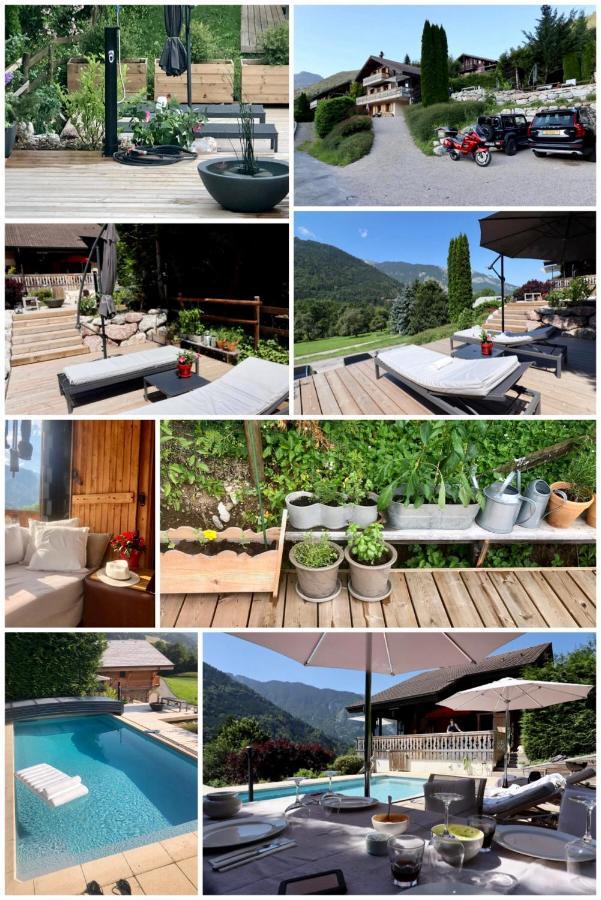 L'Ours Blanc Lodge Le Biot Luaran gambar