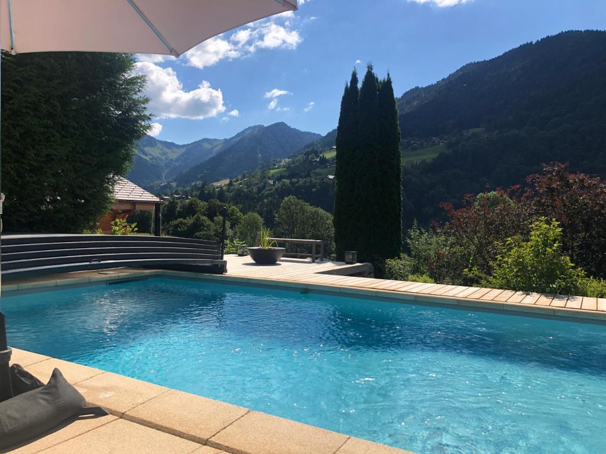 L'Ours Blanc Lodge Le Biot Luaran gambar