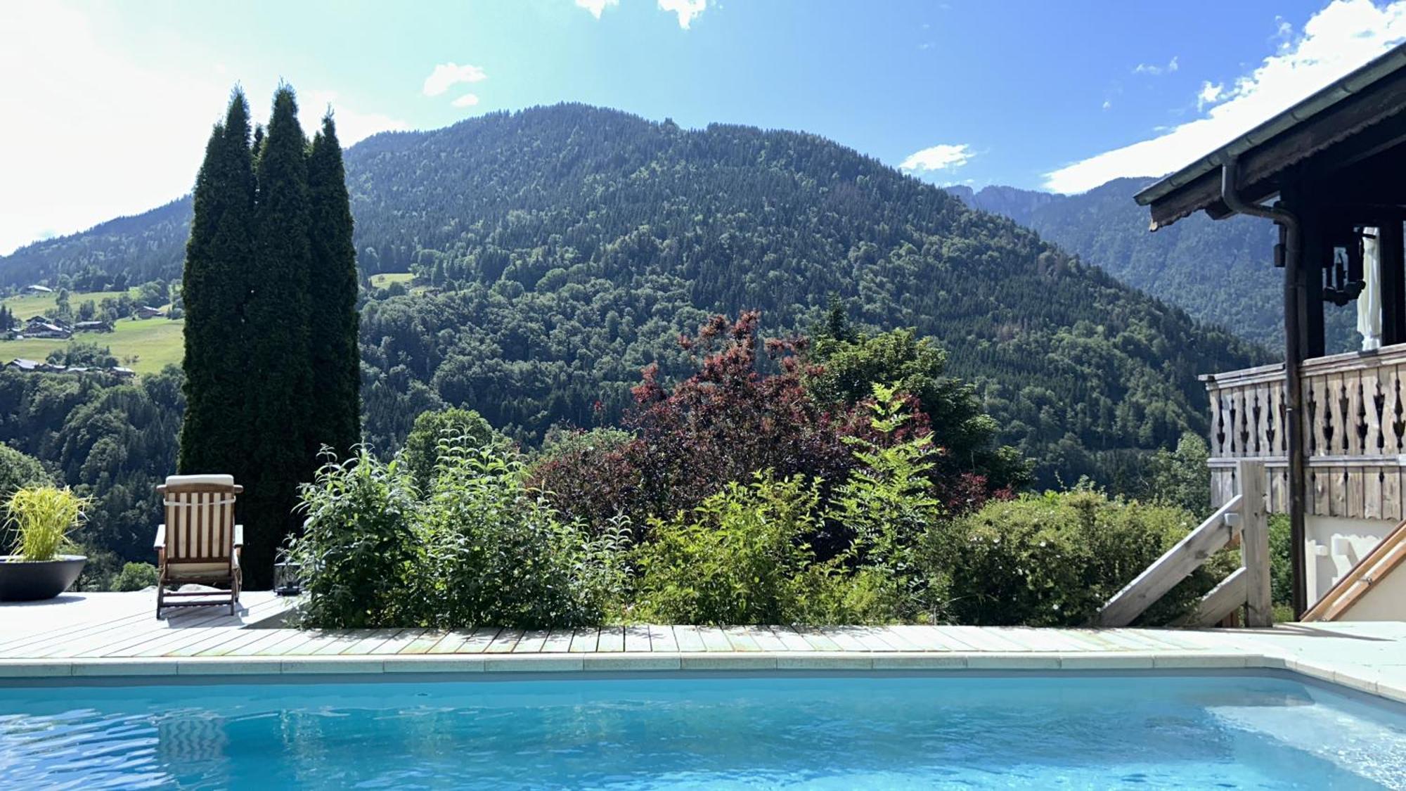 L'Ours Blanc Lodge Le Biot Luaran gambar