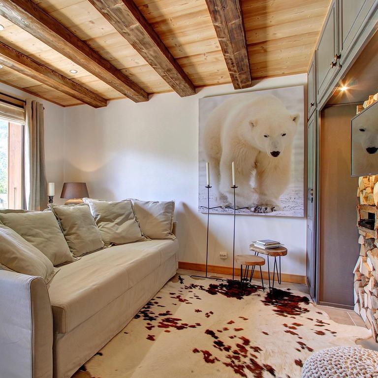 L'Ours Blanc Lodge Le Biot Luaran gambar
