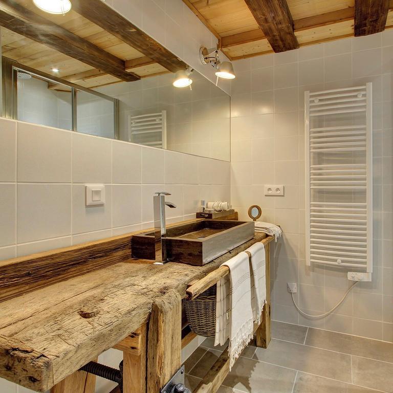 L'Ours Blanc Lodge Le Biot Luaran gambar