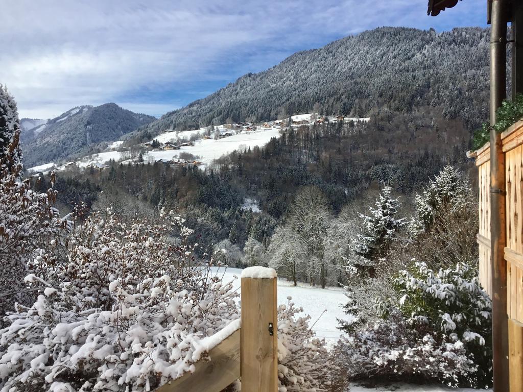 L'Ours Blanc Lodge Le Biot Luaran gambar
