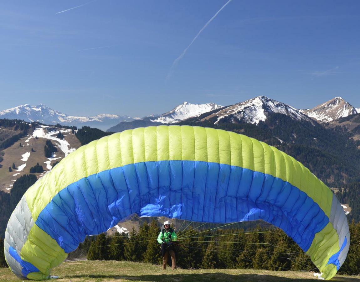 L'Ours Blanc Lodge Le Biot Luaran gambar